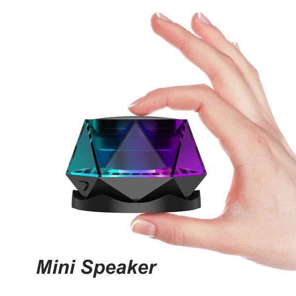 Loudspeaker box Portable Speaker Magnetic Led Wireless Mini Outdoor Speaker Cell Phone Stand Subwoofer Tws Stereo Speaker Z241104