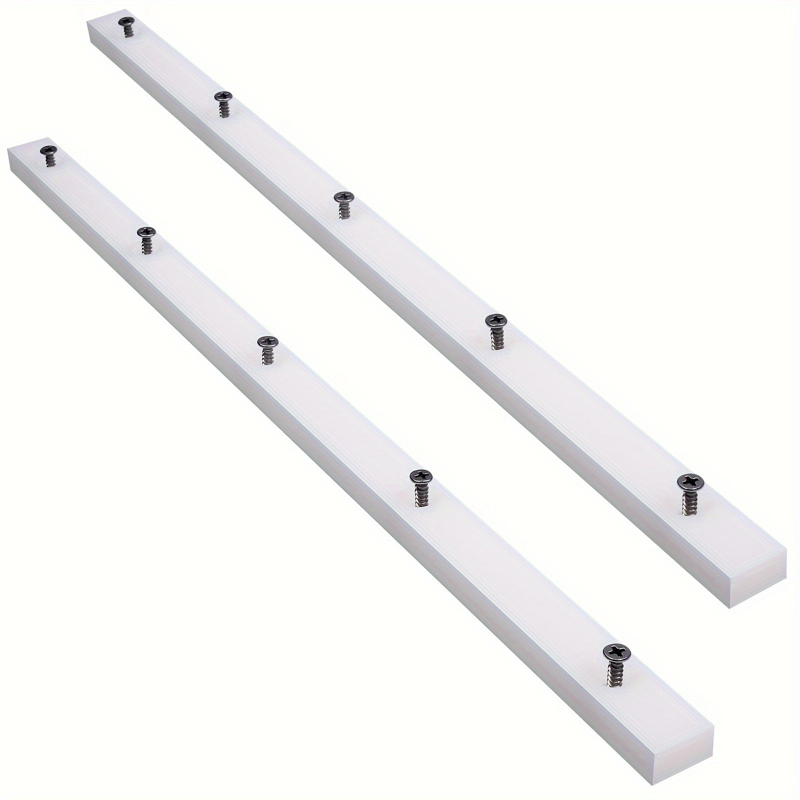 TEMU Sled For Table Saw Sled Miter Bars, 3-4" X 2-5" X 17" -predrilled Holes And 10 Screws Included For Jigs Fixtures Or Miter Slots (2-4)