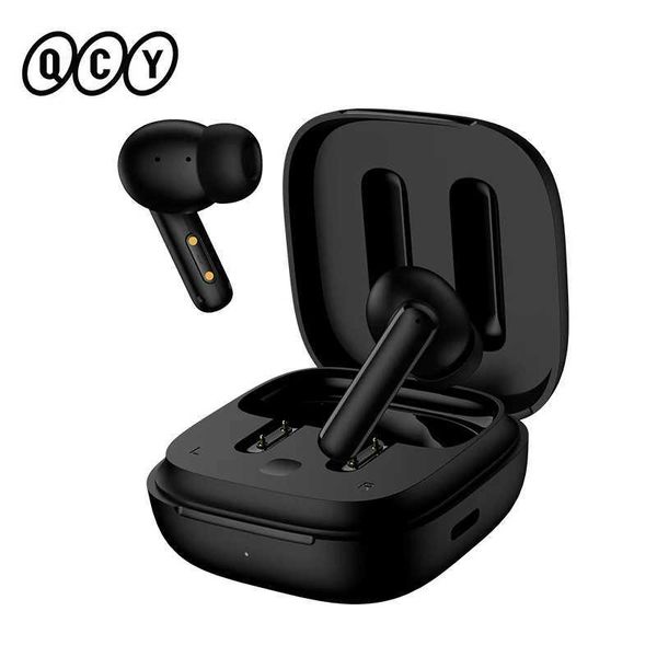 QCY T13 ANC Wireless Earphones BT 5.3 TWS ANC Noise Cancellation Headphone 4 Mics ENC Headset in-Ear Handfree Earbuds M240907