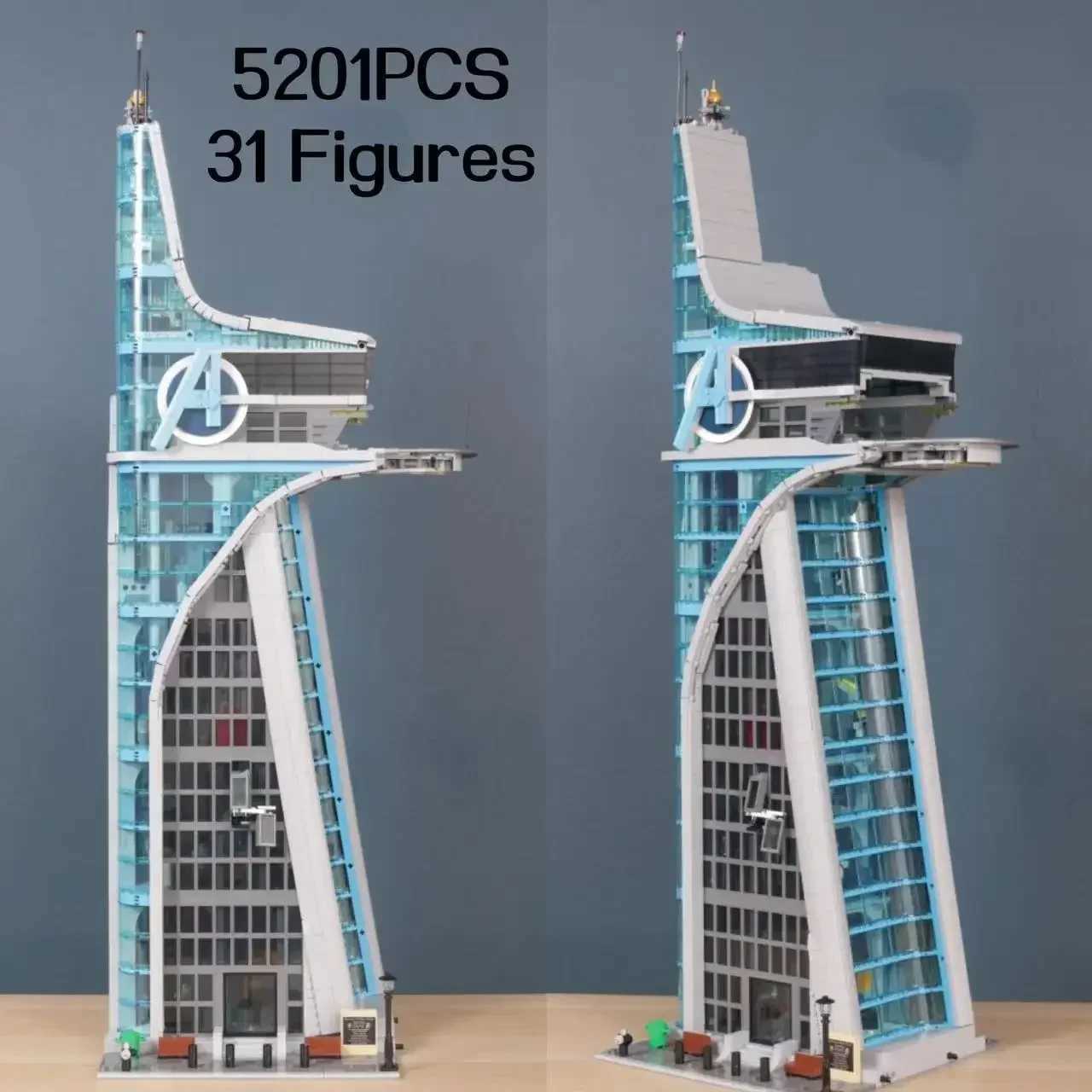 Blocks 5201PCS 76269 Battle Tower Modular Model Building Block Assembly Brick Classic Tower Building Toy Boy Christmas GiftY241109480U
