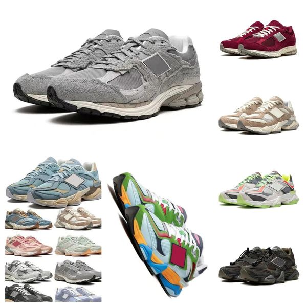 Retro jogging shoes with thick soles Roam Running shoes Flax Racer Blue Black Light Silver designer Sports Sneakers shoes outdoor sneakers