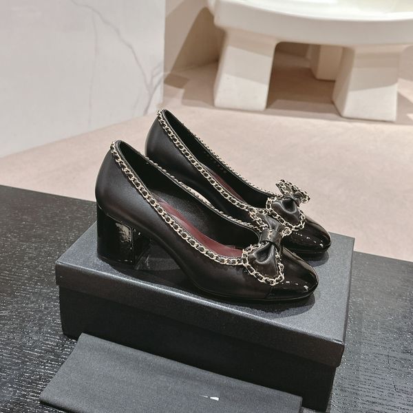 High Quality Designer janes Dress Shoes Real Leather Heels Pumps Fashion Ladies Flat Shoes Women Luxury Ccity mary ghjb