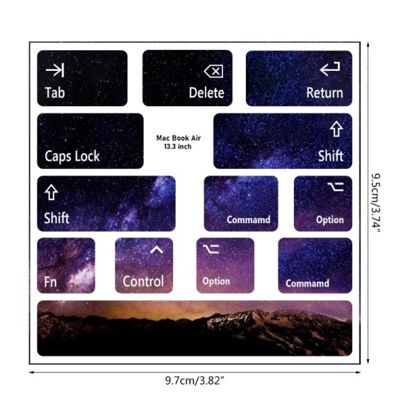 English Keyboard Stickers for Laptop - Desktop PC, English Keyboard Stickers