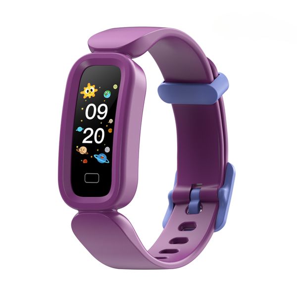 Cute Kids Smart Band Watch Fitness Bracelet Reminder Heart Rate Monitoring Blood Pressure Fitness Tracker for Children Gift