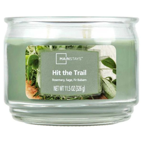 Hit TRAIL 3 Willow Candle 11.5 oz 3 Candles with Bourbon Brown Sugar and Walnut on top CL240907