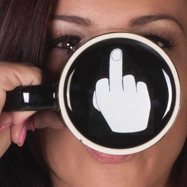 Guaranteed to Make ryone Laugh - Unique and Hilariously Funny Have a N Day Middle Finger Coffee-Tea-Milk g - Perfect CT250116