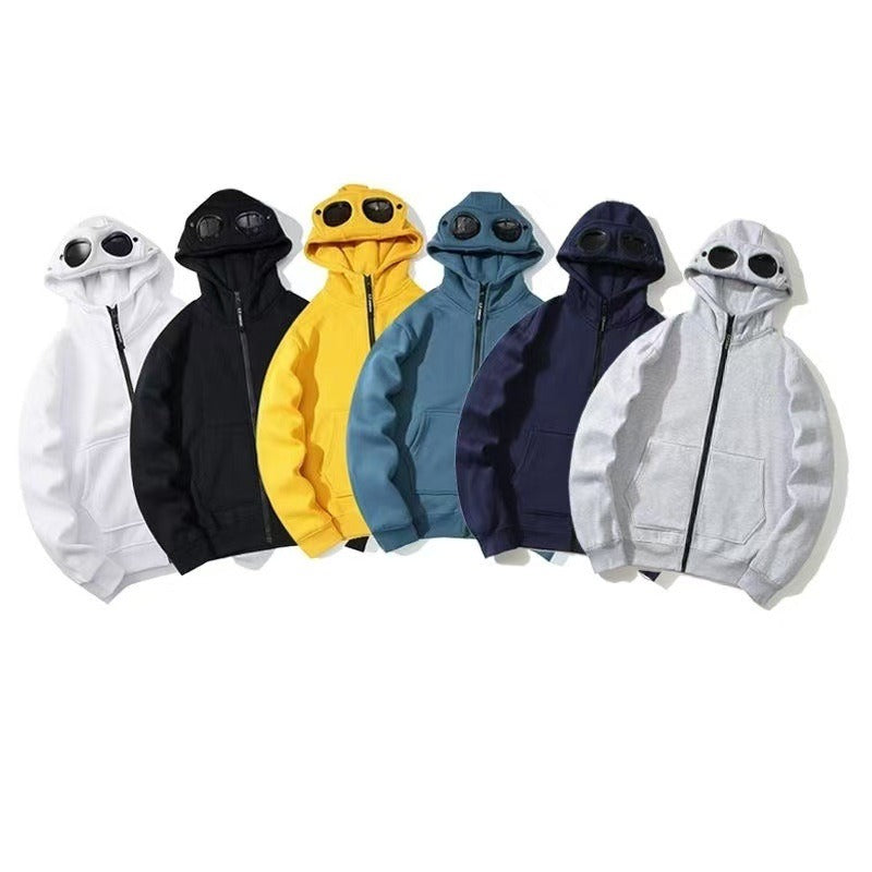 2025 mens jacket designer jacket Hot Fashion Sports Windbreaker Keep Warm Outdoor Goggle Hood Jacket Outdoor sports Plus size clothing