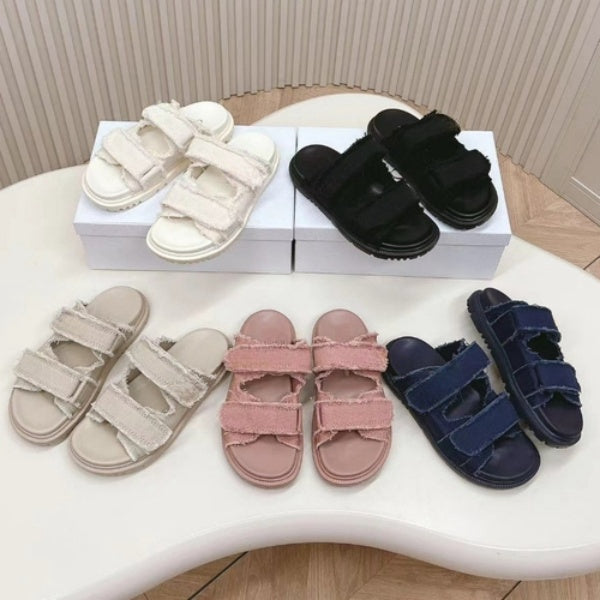Good Quality Fashion Designer Sandals Platform Sandals Slippers Shoes for Women Gift