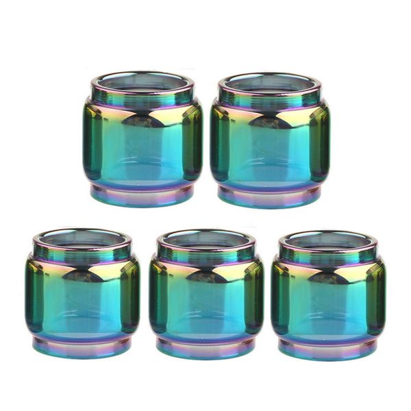 FATUBE Rainbow Bubble Shot GLASS Cup TUBE for TFV16 Tank 9ml-TFV16 Lite Tank 5ml-TFV18 7.5ml-morph 2 Kit 7.5ml-TFV12 PRINCE 8ml-mesh 24 RTA