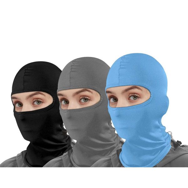 Tactical Balaclava Face Mask Summer Cooling Neck Gaiter Hiking Scarves Men Motorcycle Cycling Helmet Hood Sun ProtectionXJ241122