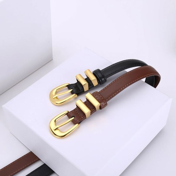 Women&#039;s Classic Retro Belt Designer Metal Leather Belt Casual Jeans Dress Party Belt Necklace Decoration 105cm
