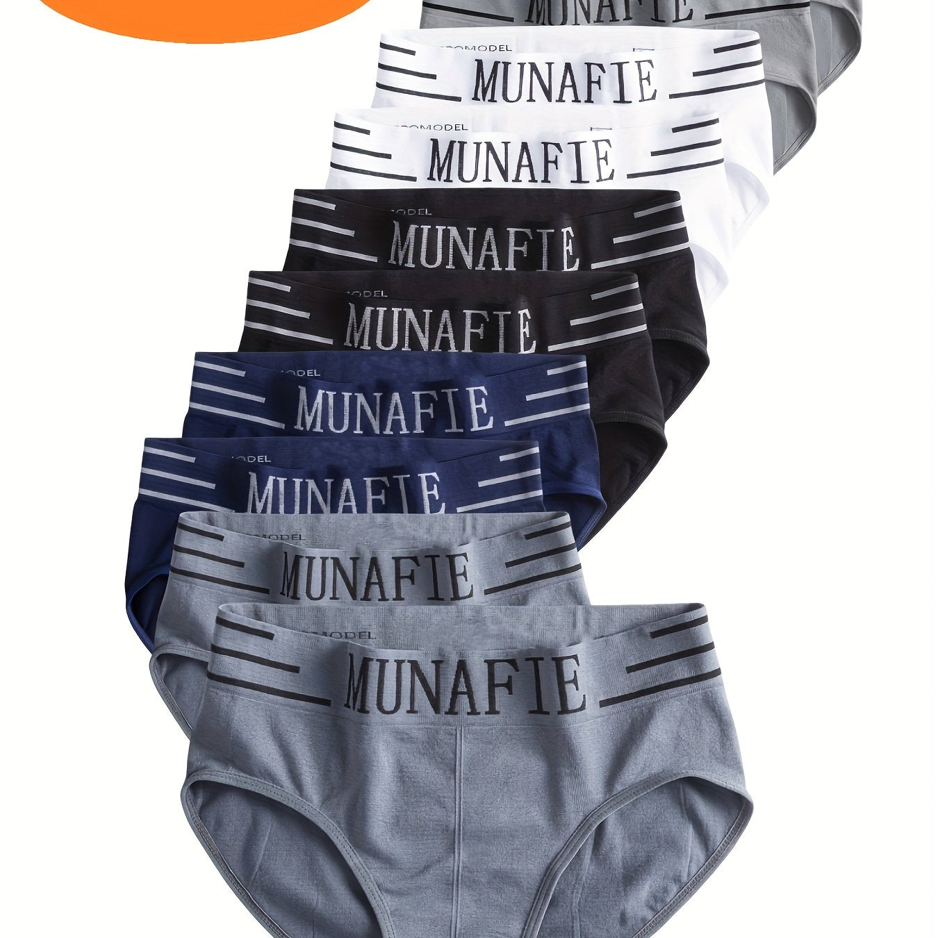 TEMU 10pcs Men' Ultra-thin Boxer Briefs - High Breathable Underwear With Letter Print, S-m Sizes, Pack For Casual Casual Attire, Comfortable Daily