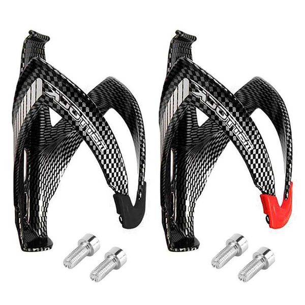 Bicycle water tank bracket road bicycle fiber optic glass bicycle beverage kettle cage ultra light MTB road bicycle kettle rack accessories