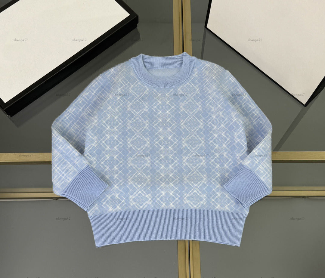 Top baby Knitted sweater autumn kids Pullover kids designer clothes boys Jacket Long sleeves girls hoodie A829X23N221