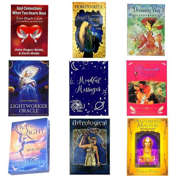Romantic Faery Orac Card Tarot Cards Prophecy Divination Deck Party Board Game Card Beginners Cards Fortune Telling GameXJ241213