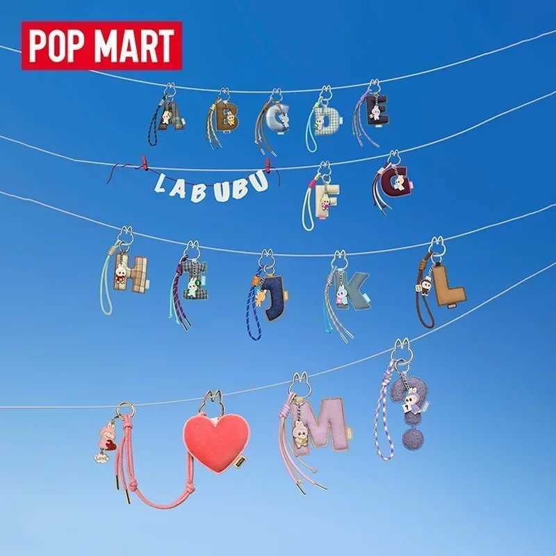 Labubu THE MONSTERS PIN FOR LOVE Series Letter Pendant Blind Box Toys Anime Action Figure Surprise Mystery Box Ornament Z250913