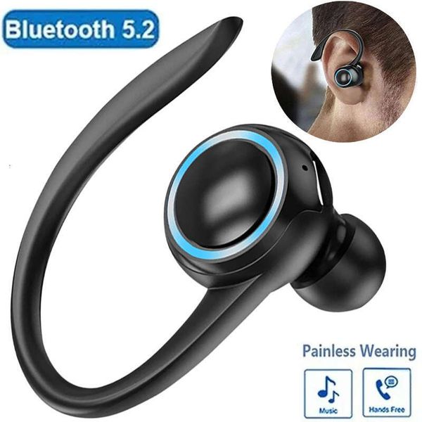 T10 Business headset 5.2 Bluetooth long battery life Ear Hook Wireless Earphone Handsfree Sports Earbuds for Cell Phone