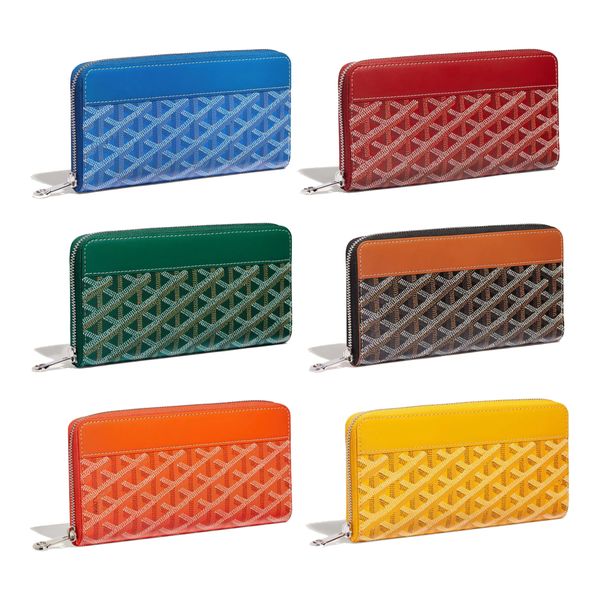 Women&#039;s Leather long wallet MATIGNON Coin Purse s designer card holder fashion Mens passport holders Mini Wallets Interior Slot Pocket