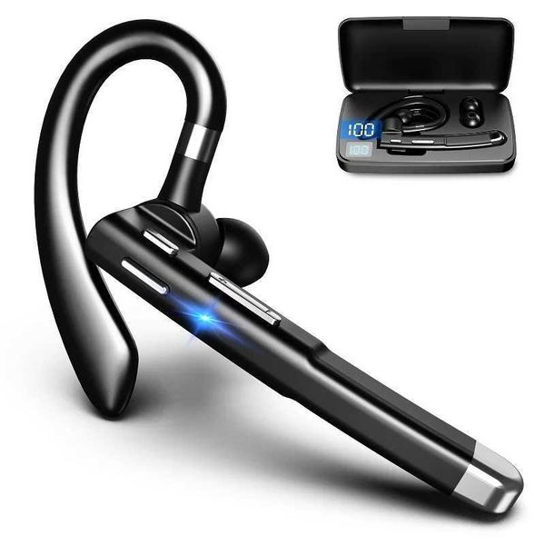 BT earphones 5.3 stereo handheld noise cancelling wireless business earphones with high-definition microphone suitable for all smartphones M