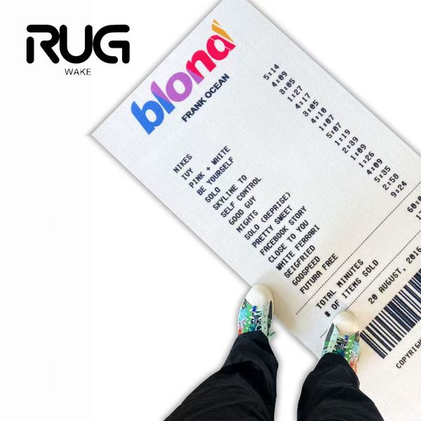 RugWake BLOND Album Receipt Carpet Decorative Carpet Floor Mat Living Room Decoration Anti-skid Rug 72*150cm