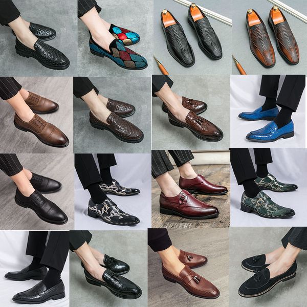 Luxury Tassel Loafers High Quality Business Formal Shoes Suede Over-Toe Leather Shoes Office Daily Casual Shoes Size 38-46