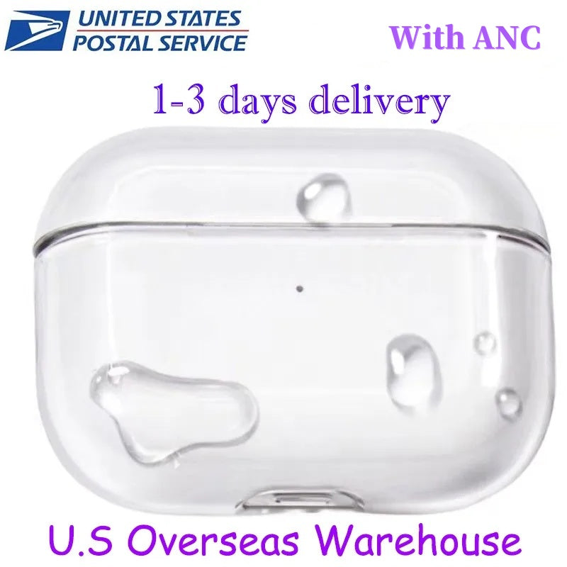 ANC Active Noise Cancellation Headphones cover Air Pods 4 airpodspro 2 3 3rd max Headphone Accessories Silicone Protective Headphone Cover Case USA