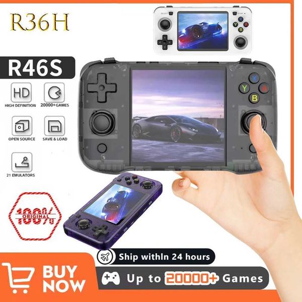 6S Retro Game Console 4.0inch IPS Big Sn Player 64G-128G Kid Portable Pocket Video Player 15000+Games Linux SystemXJ250211