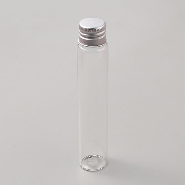 Clear Glass Bead Storage Tubes