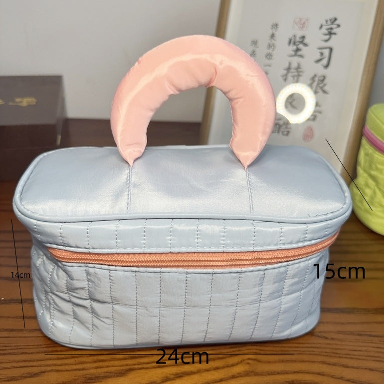 GO1141 Convenient high-end niche cosmetic bag, makeup brush, large-capacity cosmetic storage, toiletries, souvenirs