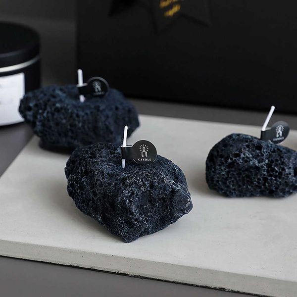Scented Candle Black Candle Meteorite Scented Candles Creative Bedroom Home Decoration Candles Home Gifts Souvenir Spherical Candles For Hom