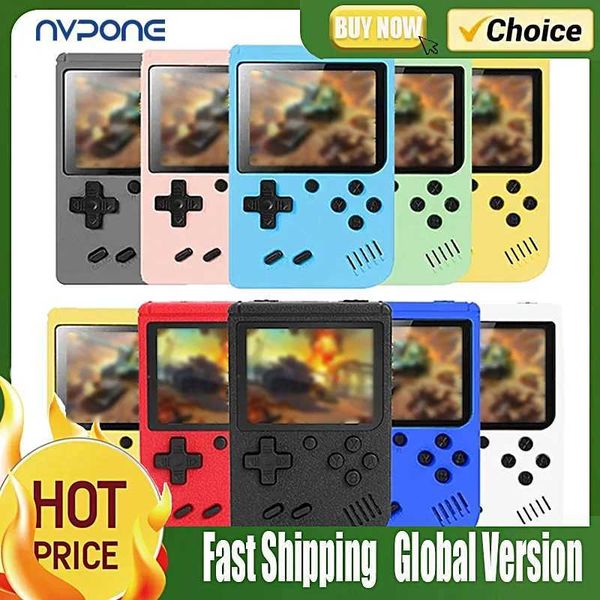 3.0 Inch LCD Sn Retro Video Game Console Built-in 500 In Mini Handheld Portable Game Console Girls Boys Christmas GiftC250212
