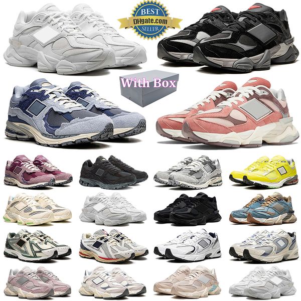 New Men Women Outdoor Shoes With box Platform sneakers Triple Black Castlerock Quartz Grey Sea Salt Protection Pack Grey Mens Trainers size