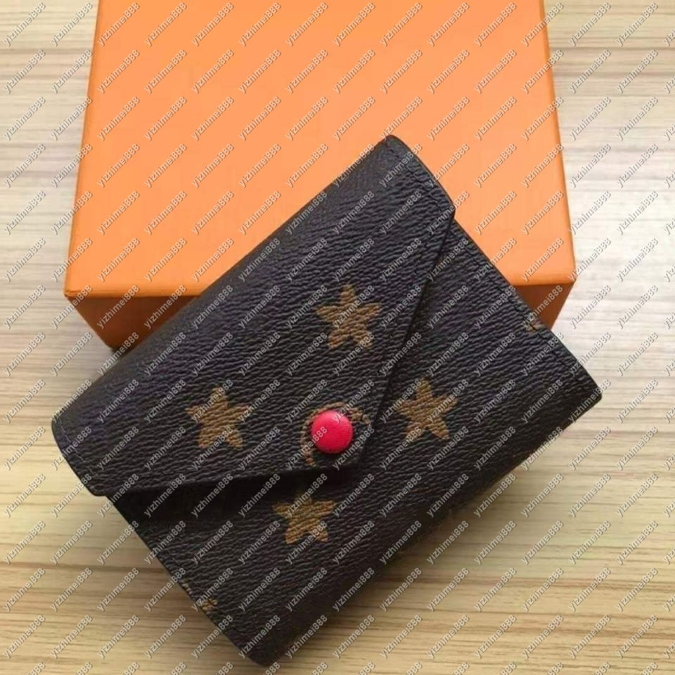 Classic Luxury Designer Wallet High Quality Genuine Leather Wallets Ladies Folding Coin Purse Foldings Document Holders Passport Holder Phot 14