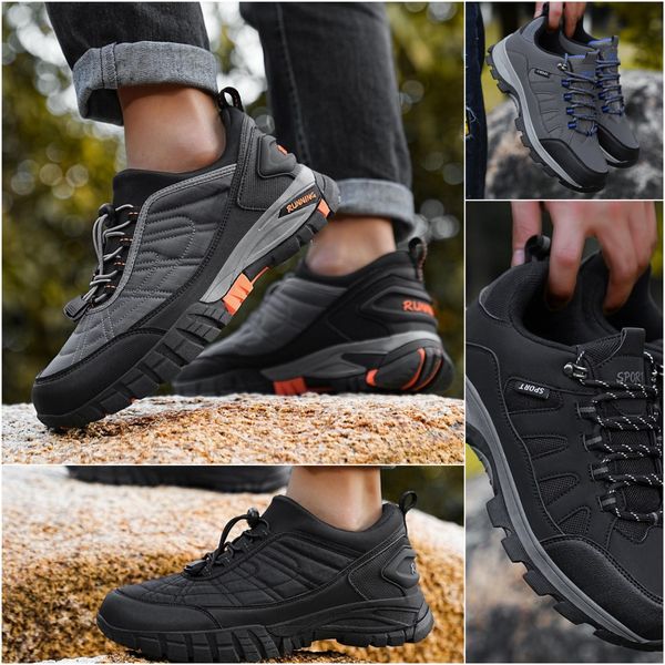 Asicis outdoor Shoes mens Womens Bicycle lights Anti slip comfortable high-quality mountains Wool breathable low cut walking soft Flat botto