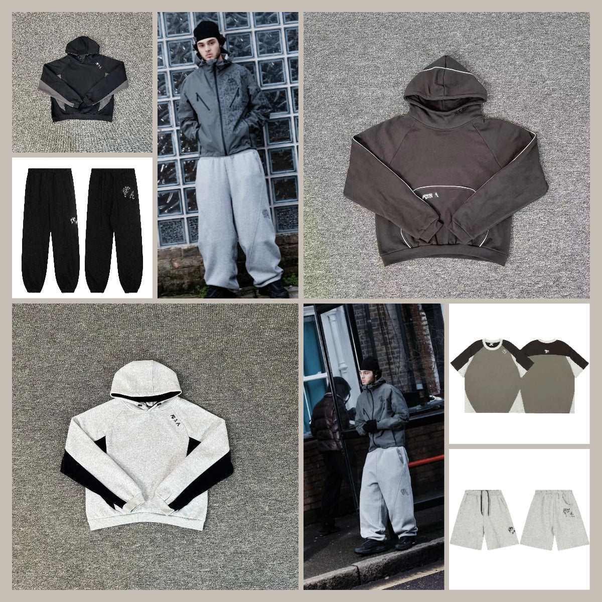 Men&#039;s Designer Hoodies Athleisure Trendy Letter Embroidery Retro Loose Streetwear Hip Hop Casual All Cotton Tracksuit