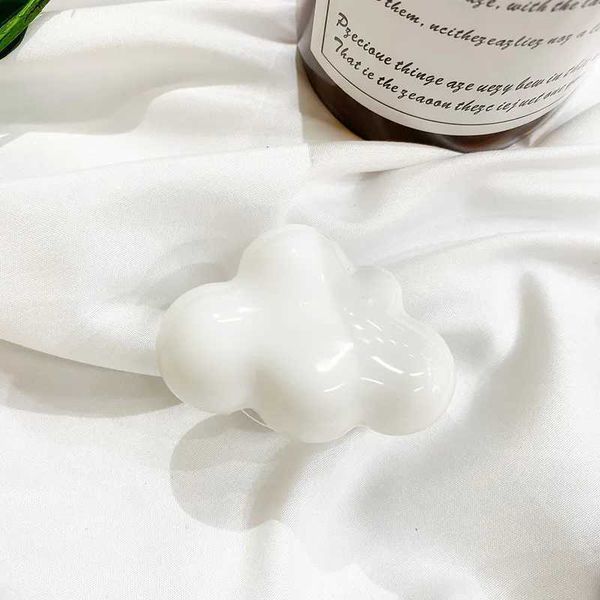 Cell Mounts Holders Solid Color Cloud Folding Telescc Popping 3D Transparent Glitter Epoxy Phone Holder Sockets Grip Stand