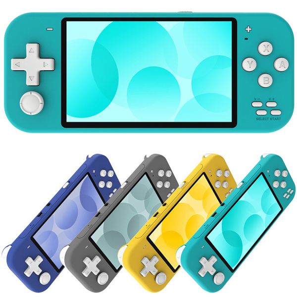 X20 Mini Retro Game Player 4.3 Inch HD Screen Handheld Game Console With 8G Memory Game Card Can Store 5000 Plus Games Portable Pocket Mini