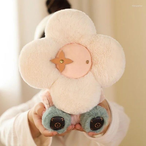 Pillow Bubble Kiss Ins Suower Shape Pillows For Sofa Girl Lovely Plush Seat Living Room Bedroom Decor Rabbit Hair