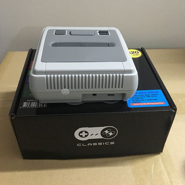 Hot Nostalgic Host Mini Classic Retro Game Players 8 Bit 620 TV Video Game Console For SNES Games Consoles With Double Gaming Controllers