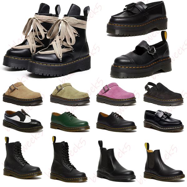 Designer martin boots for men women flat platform booties oxford sneakers classic loafer sandals outdoor leather ankle snow warm shoes winte