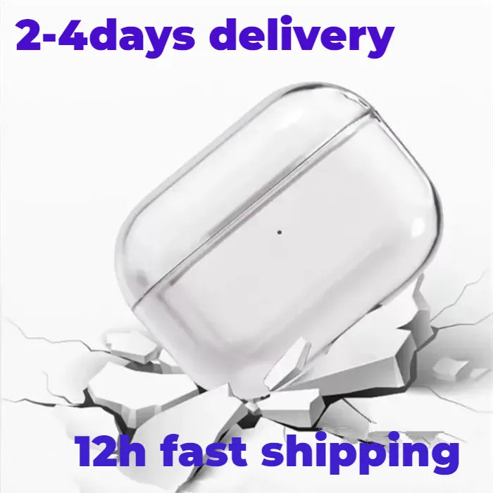 For pro Accessories Apple 2 3 Gen Protective Flip 6 Cover Wireless Bluetooth Earphones White PC Hard Shell Headphone Protecter