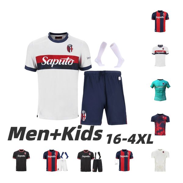 24 25 Bologna ORSOLINI Soccer Jerseys ARNAUTOVIC 2024 2025 RAIMONDO ZIRKZEE AEBISCHER SCHOUTEN 3rd Football Shirts LYKOGIANNIS SOUMAORO BONI
