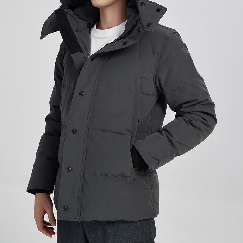 Down Coats Mens Plus Size Outerwear Top Quality Designer Puffer Jacket Men Winter Parka Fur Jacket Hiver Veste Classic Popular Branded S-3XL