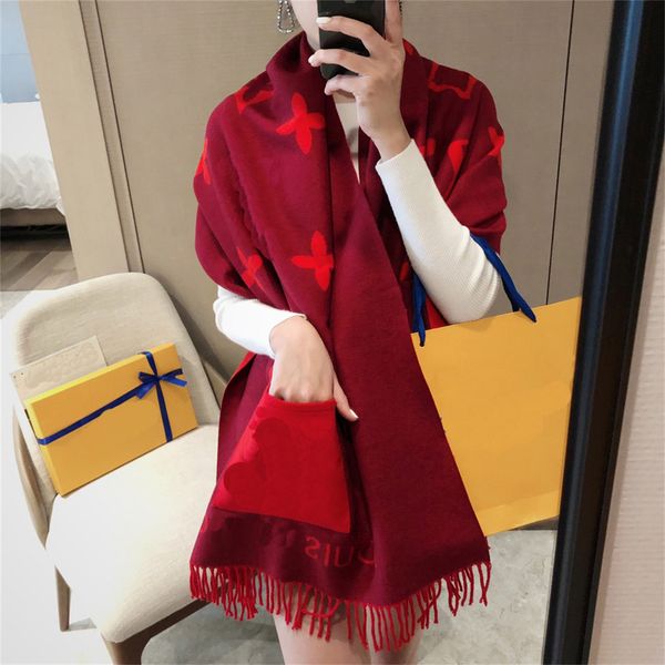 2023 Fashion women&#039;s scarf Shawl scarf Designer scarf Cashmere scarf Winter men&#039;s and women&#039;s shawl 5 colors Scarves AASD1D
