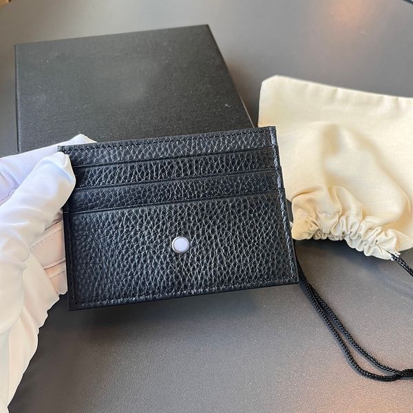 Designer Wallet Credit Card Holder Genuine Leather Men&#039;s Wallet High Quality Folding Pocket Coin Purse Women&#039;s Wallet ID Business