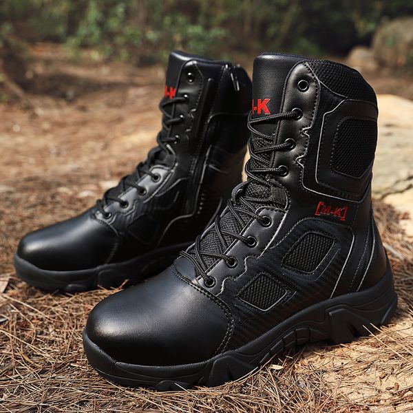 40-47 Size Big Men Tactical Boots Autumn Special Forces Field Man Boot Outdoor Non-Slip Waterproof Shoes atillas Hombre e807 bcb6 e41e
