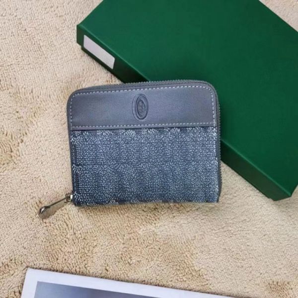 designer Women Short zipper bag wallet small bag pocket id card key pouch mens Card Holders Key Wallets passport holders Leather card case C