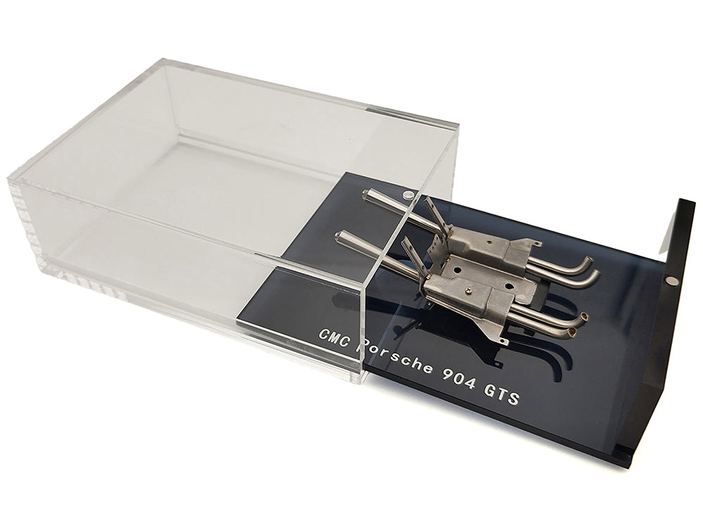 Megaphone Exhaust for Porsche 904 Carrera GTS with Display Case 1-18 Diecast Model by CMC