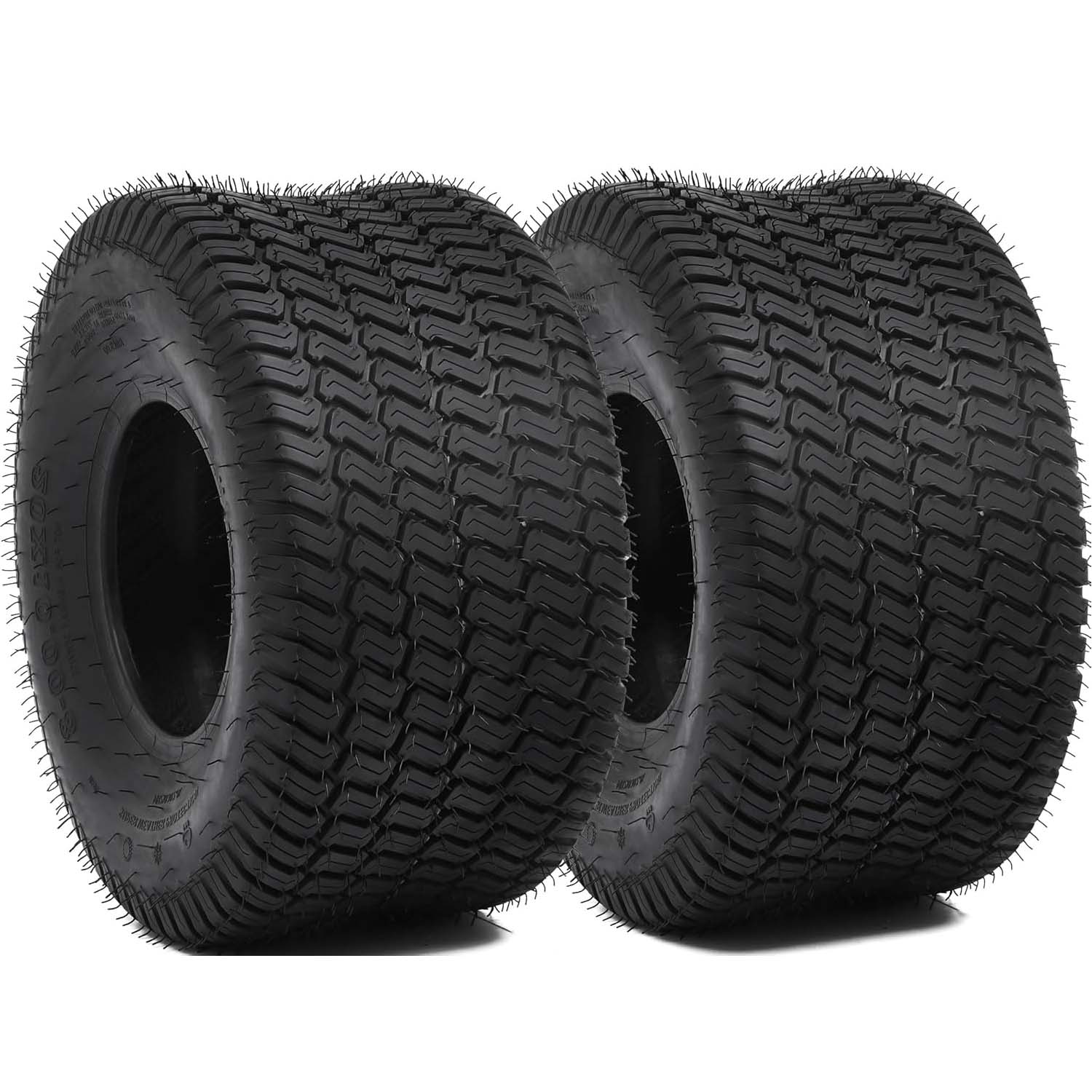 YITAMOTOR 20x10-8 4-Ply Lawn Mower Tires - Set of 2 for Tractors, Golf Carts & Outdoor Equipment