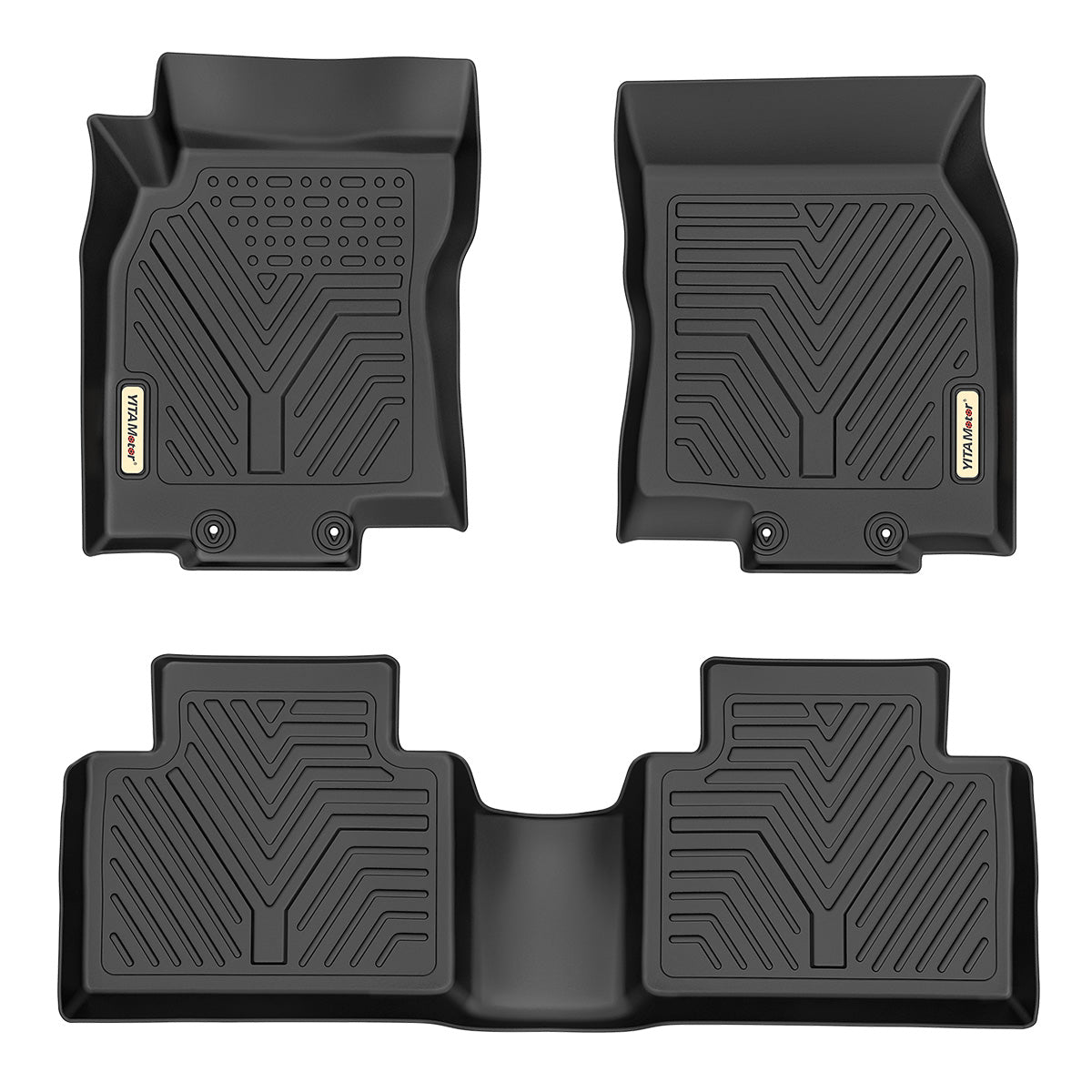 YITAMOTOR® Floor Mats for 14-20 Nissan Rogue Floor Liners, 1st & 2nd Row (No Rogue Sport or Select Models)